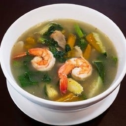 แกงเลียงกุ้งสด (ขนาดถ้วย)