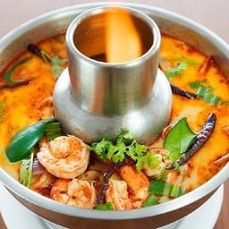 ต้มยำรวมมิตรทะเล (ขนาดหม้อไฟ)