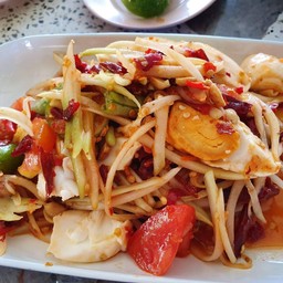 ตำไทยไข่เค็ม