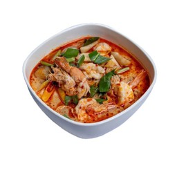 D ต้มยำกุ้งน้ำข้น