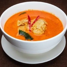 แกงกะทิหน่อไม้ดองปลาอินทรีย์ (หม้อ)