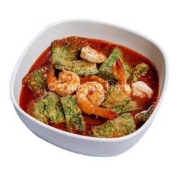 D แกงส้มชะอม ไหลบัว กุ้ง