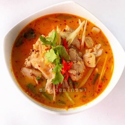 D ต้มยำเนื้อปลากะพงน้ำข้น