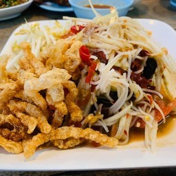 ตำซั่วปูปลาร้า