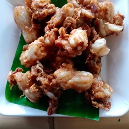 เพดานหมูทอดกระเทียม