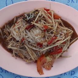 ตำซั่ว(ปูปลาร้า)