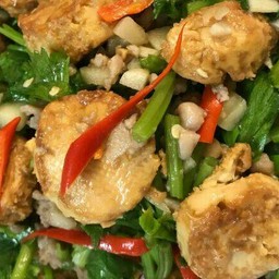 เต้าหู้ทรงเครื่องหมูสับ