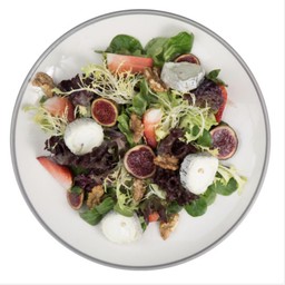 Figs Salad & Goat Cheese