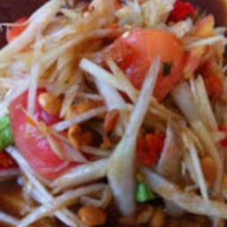 ส้มตำไทยปู