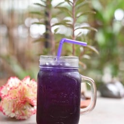 น้ำอัญชันมะนาว