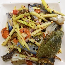 ยำมะม่วงปูม้า