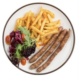 Chipolata Sausage and Fries
