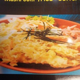 ข้าวหน้ากุ้งเทมปุระ Tempura with rice