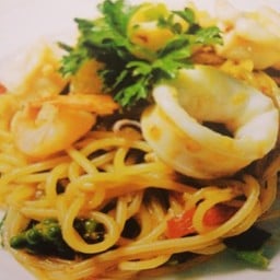 สปาเกตตี้ขี้เมา Spaghetti spicy seafood