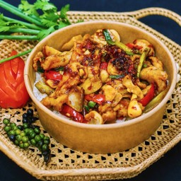 ข้าวราดพริกเผา