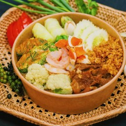 ข้าวผัดน้ำพริกลงเรือ