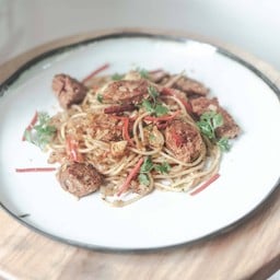 สปาเกตตี้ไส้อั่ว