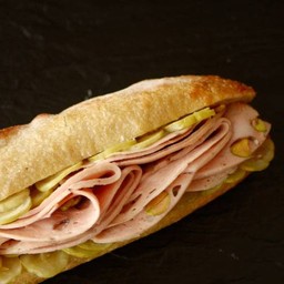 Sandwich - Mortadella pistachio (full baguette 40cm)