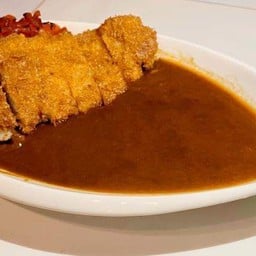 แกงกะหรี่ หมูทอดกรอบ