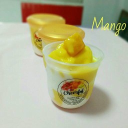 น้ำผลไม้เพื่อสุขภาพ นมหมีปั่น สมูทตี้โยเกิร์ต (Cheerfull Smoothie)