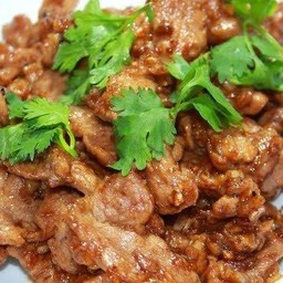 ข้าวหมูกระเทียม