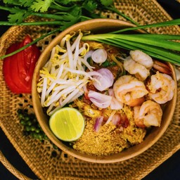 ผัดไท กุ้งสด