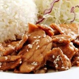 ข้าวหมูเกาหลี