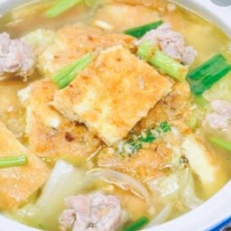 ต้มจืดไข่น้ำหมูสับ