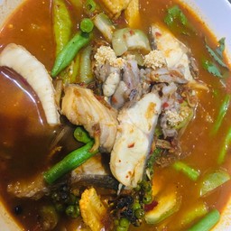 แกงป่าปลาช่อนทะเล