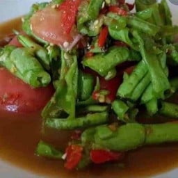 ตำถั่ว(ปลาร้า)