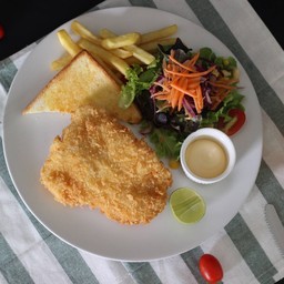 สเต็กปลาดอลลี่ทอดกรอบ