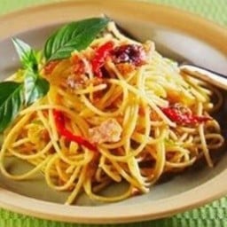 สปาเกตตี้ปลาเค็ม