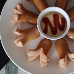 ไส้กรอกทอด