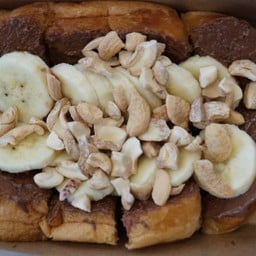 ปังปิ้งกล้วยนูเทลล่าอัลมอนด์