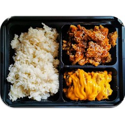 เซ็ตข้าวไก่ซอสเกาหลีไก่ราดชีส