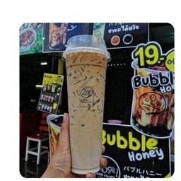 กาแฟนมสดแก้วยีราฟ(28ออนส์)