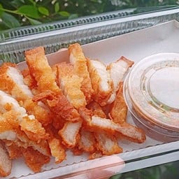 หมูสามชั้นทอดน้ำจิ้มแจ่ว