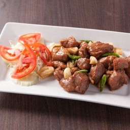 เนื้อผัดพริกขี้หนูสวน