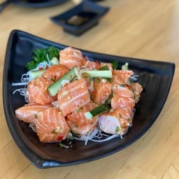 Salmon tataki