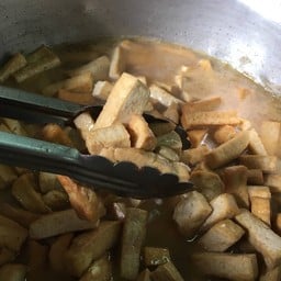 บะหมี่แห้ง+เต้าหู้ (มังสวิรัติ)