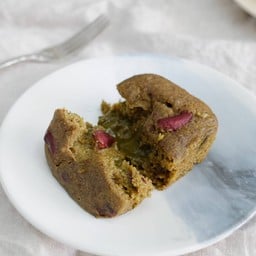 เค้กมัชชะถั่วแดง