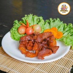 เนื้อทอดครบรสสูตรโบราณอร่อยล้าน%