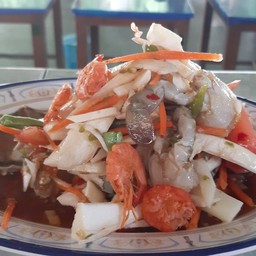 ส้มตำยอดมะพร้าวปูม้า