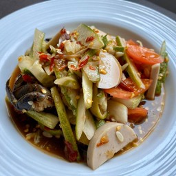 ส้มตำแตงหมูยอ