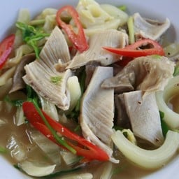 กระเพาะหมูผัเกี่ยมไฉ่