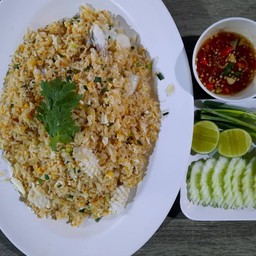 ข้าวผัดหมึก(ใหญ่)