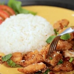 ข้าวยำไก่ย่าง