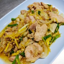 หมูผัดขิง