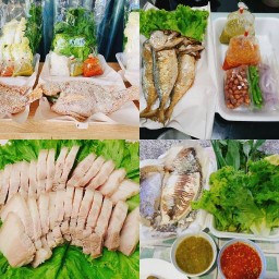 ร้านลานลม เมี่ยงปลาเผา