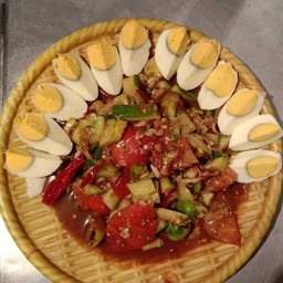 ตำแตงใข่ต้ม